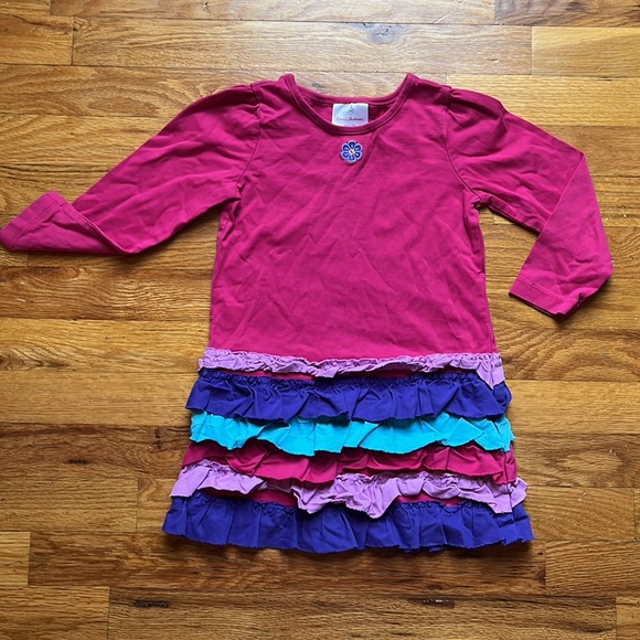 Hanna Andersson Pink Tiered Dress - Picture 2 of 8